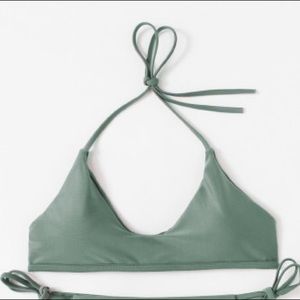 Self Tie Halter Bikini